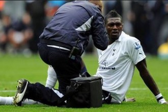 Togo : A Tottenham, Defoe plaide pour Adebayor